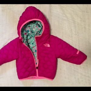 Infant the north face reversible jacket